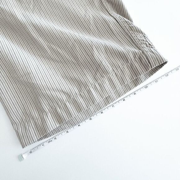 Billabong Mens Casual Summer Shorts Pinstripes Brown Size 34 - Picture 8 of 9